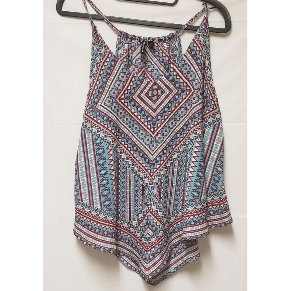 HeartSoul Women’s Multicolor Sleeveless Blouse Size L NWT